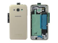 Genuine Samsung SM-A300 Galaxy A3 Gold Rear Chassis / Middle Cover - GH96-08196F