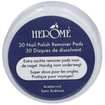 HEROME 30 Disques de dissolvant Dissolvant Pour Vernis À Ongles pc(s)