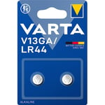 Varta Batteri VARTA Alkaliska V13GA/LR44 2-Pack 1,5V 2-p 4276101402