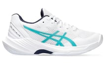 ASICS Gel-Sky Elite GS Sneaker, White Lagoon, 32.5 EU