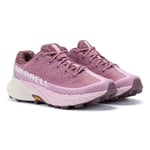 Merrell Agility Peak 5 WoMens Mauve/Fondant Trainers - Purple material_Synthetic - Size UK 4