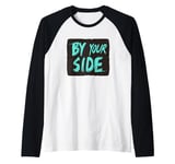 Vibrant By Your Side Costume for Man and Woman Raglan Baseball Tee