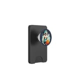 Panda Bear Joueur de basket-ball PopSockets PopWallet pour MagSafe