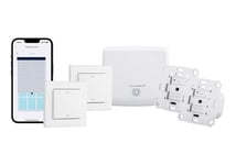 Homematic IP Smart Home Starter Kit Ombrage – Contrôle Intelligent des Volets roulants et des auvents, également par Application Gratuite 158143A0