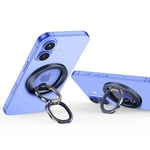 ESR HaloLock Anneau Support Magnétique pour Téléphone, Support Téléphone Compatible avec MagSafe, Grip pour Téléphone Compatible avec Les séries iPhone 16/15/14/13/12, Béquille Réglable, Titane Bleu