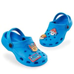 Paw Patrol Sabot de Jardin Enfant Pat Patrouille Sandales Enfant Garcon avec Pins Décorations Taille (Bleu, 28 EU)