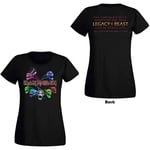 Iron Maiden Women's Legacy of The Beast Live Album T-Shirt Black