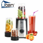 UTEN 380W 7IN1 Multi Blender Food Processor 700ml Milkshake Maker Juicer Grinder