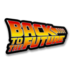 Back To The Future Logotype Sticker, Accessories