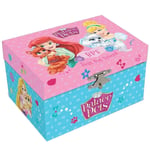 Coffret à bijoux musical Disney Princesses rose et bleu