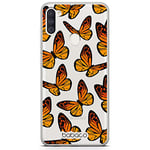 Babaco ERT GROUP mobile phone case for Samsung A11 / M11 original and officially Licensed pattern Butterflies 002 optimally adapted to the shape of the mobile phone, partially transparent