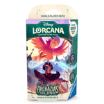 Disney Lorcana TCG: Archazia's Island Starter Deck - Amethyst &amp; Steel (Iago &amp; Jafar)