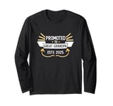 2025 Promoted to Great Grandpa Soon to Be Great Grandfather Long Sleeve T-Shirt