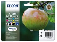 Epson Durabrite T1295 Apple Genuine Multipack Ink Cartridges T1291 T1281 SX425W