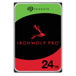 24 TB Seagate Ironwolf PRO, 7200 rpm, 512 MB cache, SATA3, NAS drive 24/7-drift, 3 års Seagate Rescue Data Recovery