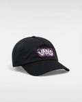 Vans Unisex Paxton Curved Bill Jockey Hat in Black Cotton - One Size