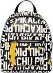 DIFUZED Unisexs Pokemon-Pikachu Lettering Mini Backpack, Multi, One Size