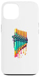 iPhone 13 Dripping Paint Pan Flute Instrument Pan Flautist Flutist Case