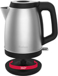 bouilloire électrique de 1,7L sans fil 2400W gris noir Tefal