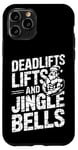 iPhone 11 Pro Funny Deadlifts and Jingle Bells Santa Claus Gym Fitness Pun Case