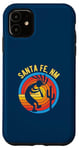 Coque pour iPhone 11 Santa Fe, Nouveau-Mexique, Dancing Kokopelli Southwest Design