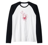 Disney The Little Mermaid Sebastian Sketch Manche Raglan