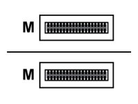 Dell 40Gbe Passive Copper Direct Attach Cable - Nettverkskabel - Qsfp+ Til Qsfp+ - 3 M - Fiberoptisk - For Force10  Networking S6000  Powerconnect 8132, 8132F, 8164, 8164F