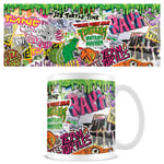 Tortues Ninja Mug Mutant Mayhem Graffiti