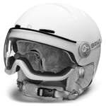 Briko Blenda Visor Photo Casque Femme, Matt White, M