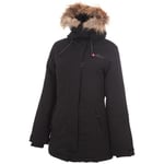 Parka Peak Mountain  Parka de ski avec vraie fourrure femme AKAGAN