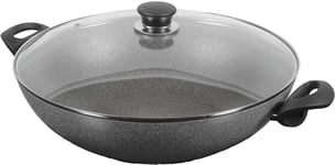 8003150504888 BALLARINI Ferrara Wok frying pan with 2 granite handles 36 cm FERR