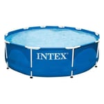 Piscine hors sol à cadre métallique Intex 305 x 76 cm Bleu