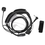 2.5mm Throat Microphone Earpiece Headset Mic PTT for Walkie Talkie  Radio6820