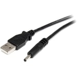 StarTech.com USB2TYPEH 3 ft (0.9 m) USB to Type H Barrel 5V DC Power Cable, USB