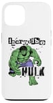 Coque pour iPhone 13 Marvel Super Heroes Incredible Hulk Retro Vintage Comic