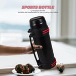 2L Stainless Steel Vacuum Flask Insulated Bottle with 2 Cups - Thermo Flask