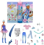 Barbie Color Reveal Advent Calendar, 25 Surprises Include Color Reveal Barbie D