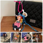 Cute Keychain Hanging Ornament Car Key Ring New Bag Charm for Barbie Doll