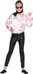 Smiffys Officially Licensed Grease Pink Ladies Jacket, L - 10-12 years