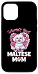 iPhone 12/12 Pro Maltese Dog Breed Pet World's Best Maltese Mom Case