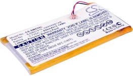 Kompatibelt med Samsung YP-Z5A, 3.7V, 850 mAh