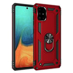 Samsung Galaxy A71      Military Armour Case    Red