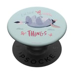 Disney Winnie The Pooh Eeyore Enjoy the Little Things PopSockets PopGrip Adhésif