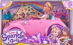 Sparkle Girlz Sparkle Girlz Doll And Car Set Sparkle Coupe,10028