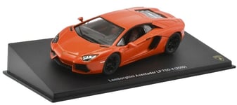 IXO, LAMBORGHINI Aventador LP700-4 2010 orange métallisée, échelle 1/43, NET0003