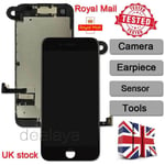 For Full Iphone 7 4.7" Touch Screen Display Replacement Digitizer + Camera Black