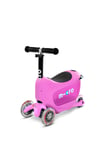 Micro Mini2Go Deluxe Sparkesykkel, Pink