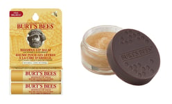 Burts Bees Burt's - Uni Beeswax Lip Balm Blister Twin Pack + Scrub