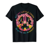 Tie Dye Peace Sign Shirts For Women 60s Hippie Symbol Mens T-Shirt