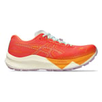 Asics Fuji Speed 3 - Str. 39 Dame, Oransje - Lettvekts Trailsko for Løping